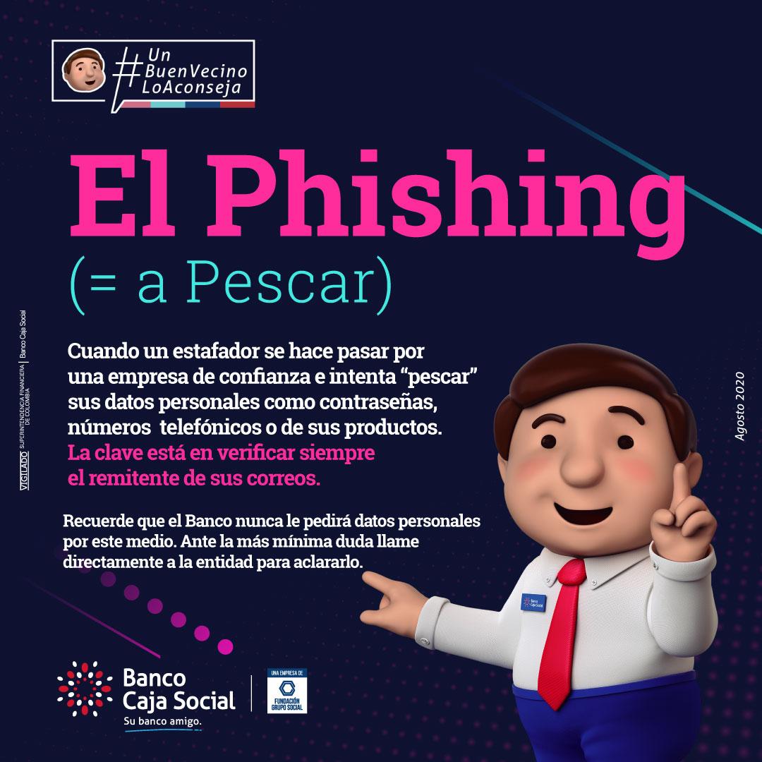 El Phishing es igual a pescar