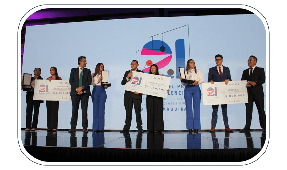 Finalistas de la categoría Microempresa del Premio a la Excelencia en su edición 21