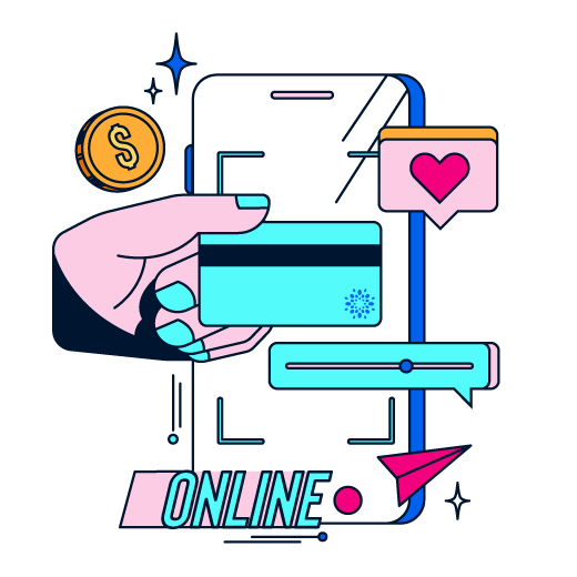 Empresario utilizando la nueva aplicación del Banco Caja Social en su celular