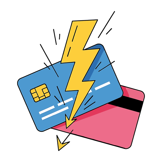 Vector de tarjetas de crédito
