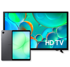 Tablet Samsung y Smart TV 32’’
