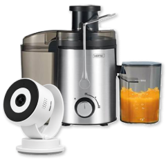 Cámara inteligente y Extractor de jugos
