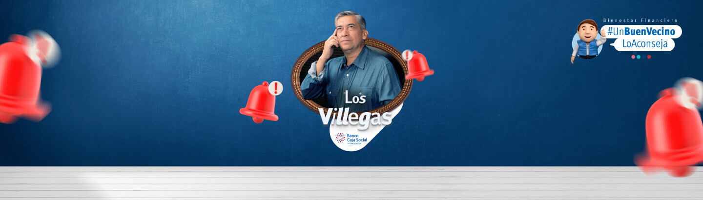 Don Jose Villegas recordando si esta al día con sus obligaciones