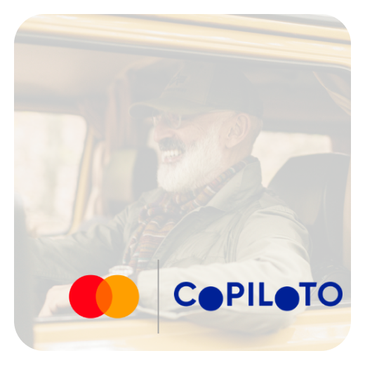 Logo de Copiloto y MasterCard
