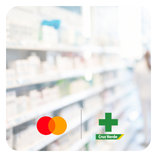 Logo de Cruz Verde y MasterCard