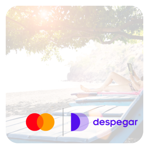Logo de Despegar y MasterCard