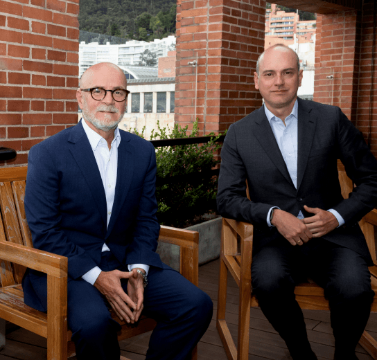 Presidentes de Banco Caja Social y ANIF