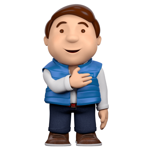 Buen vecino, imagen del Banco Caja Social