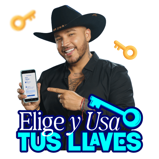 Elige y usa tus llaves en la App del Banco amigo en Bre-B